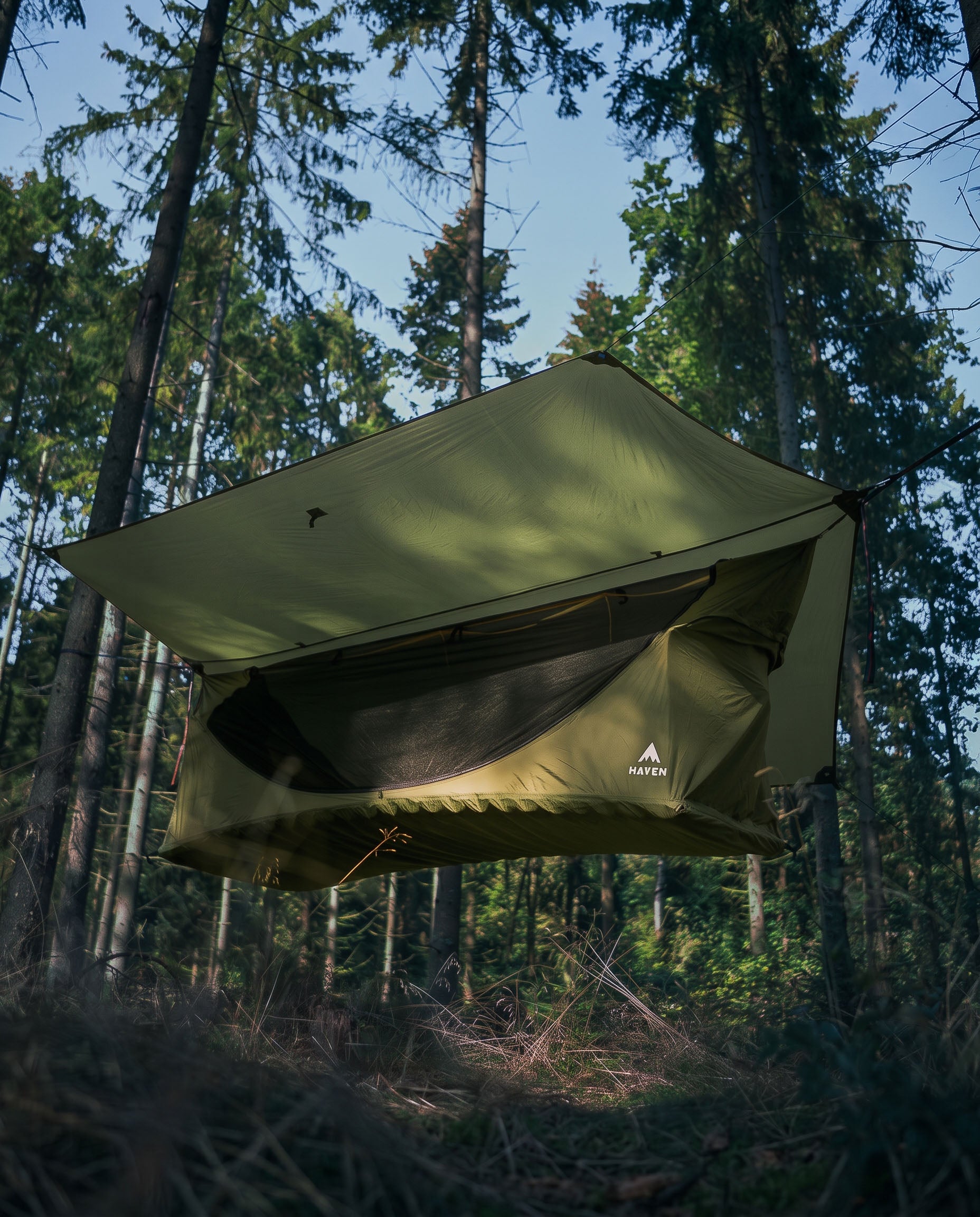 variant--Hammok Color:Forest Green+Rainfly:Forest Green