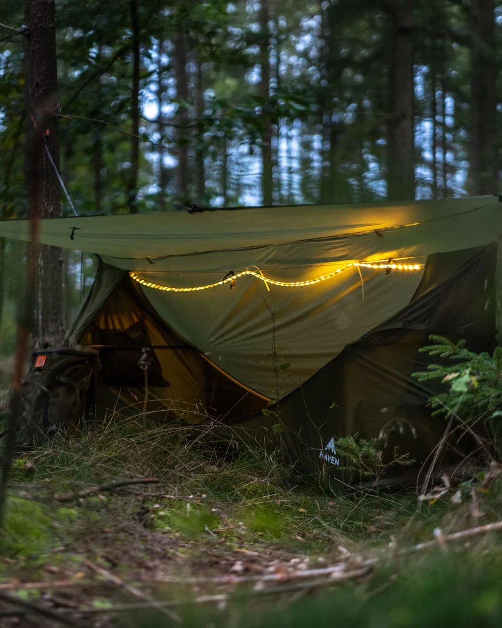 variant--Hammok Color:Forest Green+Rainfly:Forest Green