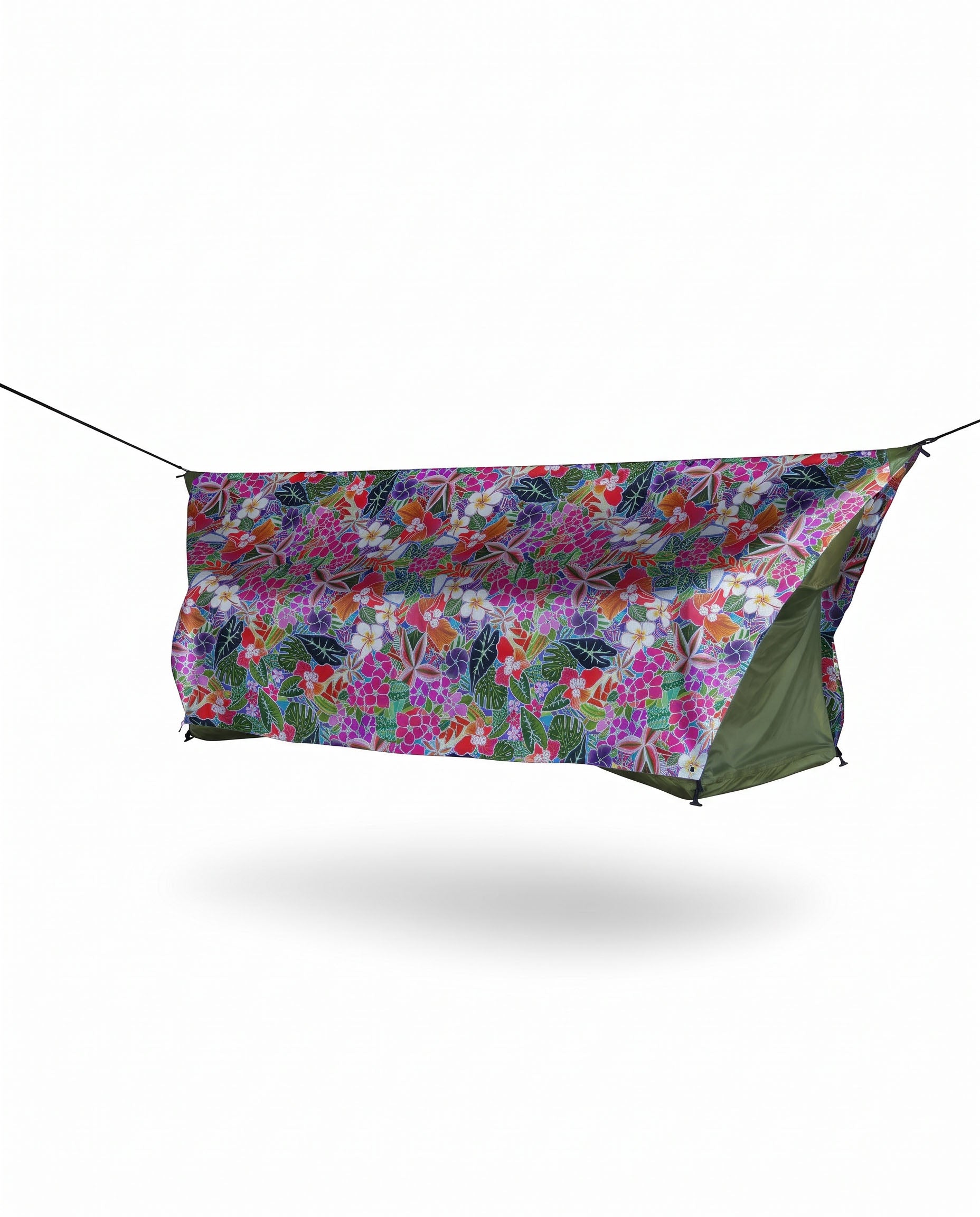 variant--Hammok Color:Forest Green+Rainfly:Kauai