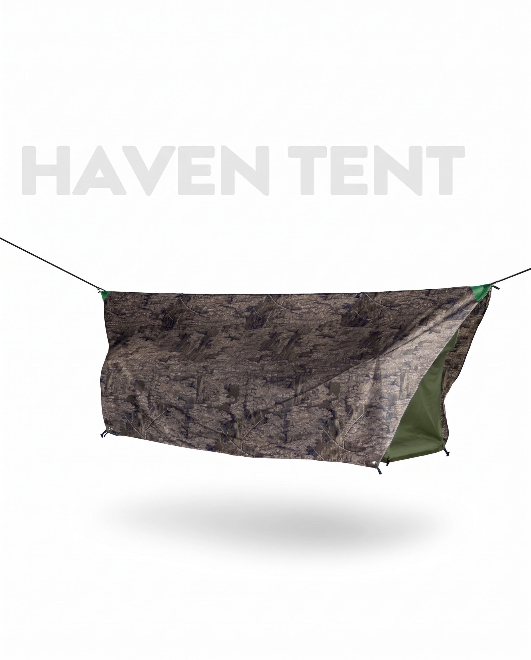 variant--Hammok Color:Forest Green+Rainfly:Realtree Timber Camo