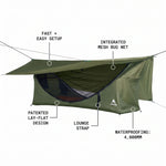variant--Hammok Color:Forest Green+Rainfly:Realtree Timber Camo
