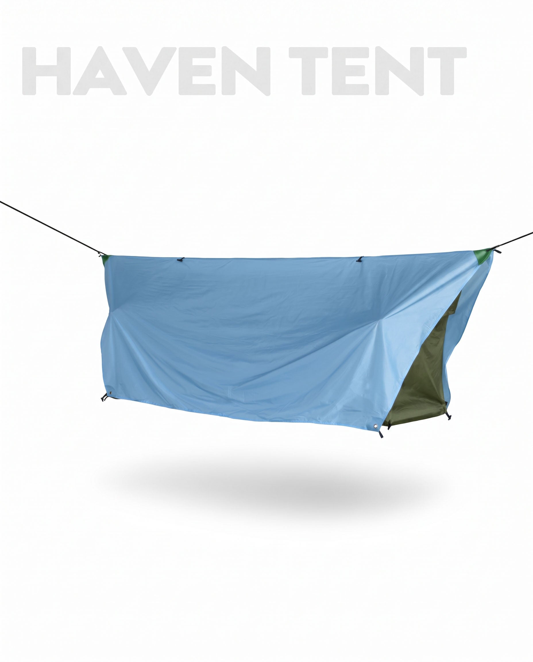 variant--Hammok Color:Forest Green+Rainfly:Sky Blue