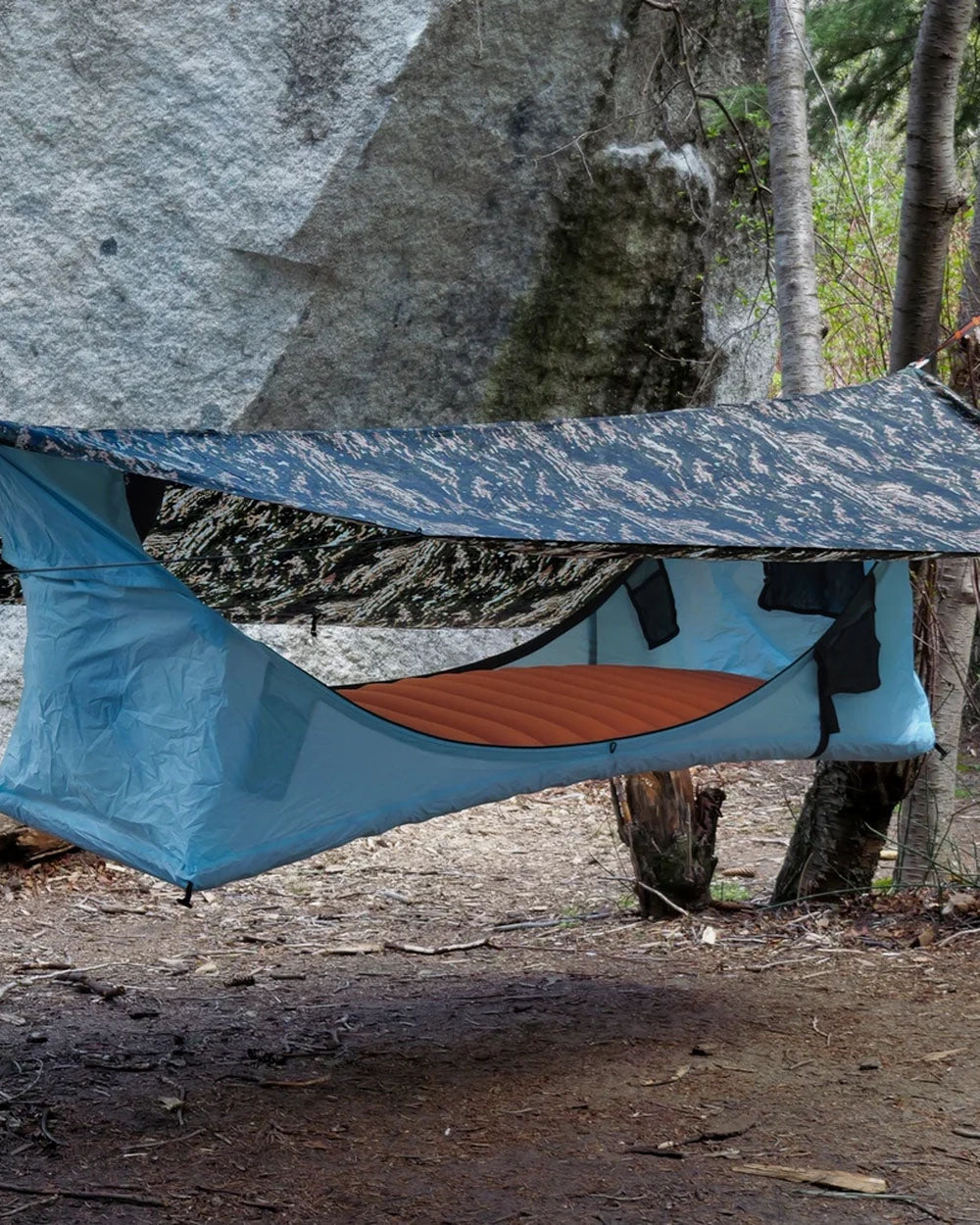 variant--Hammok Color:Sky Blue+Rainfly:Digital Camo
