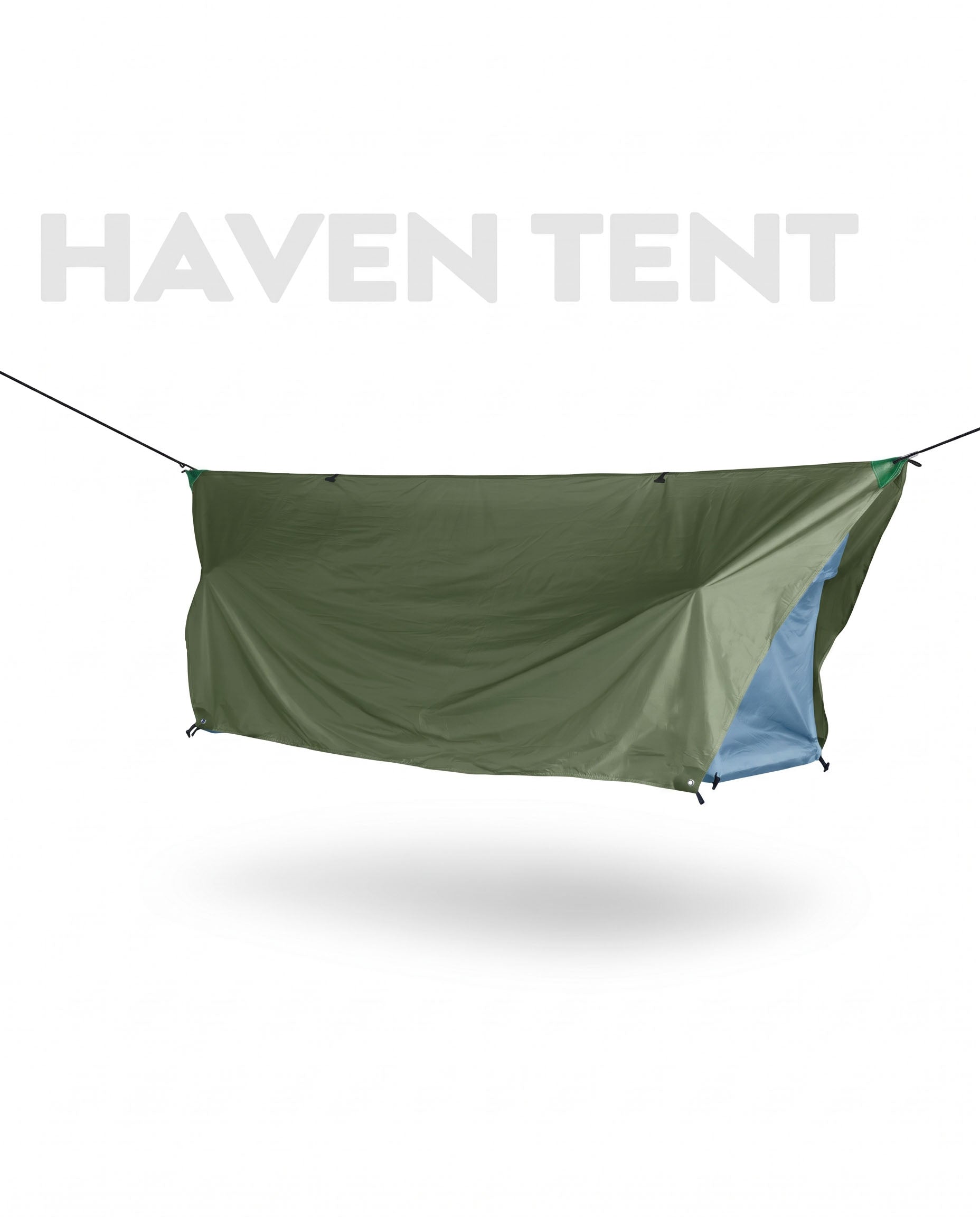 variant--Hammok Color:Sky Blue+Rainfly:Forest Green