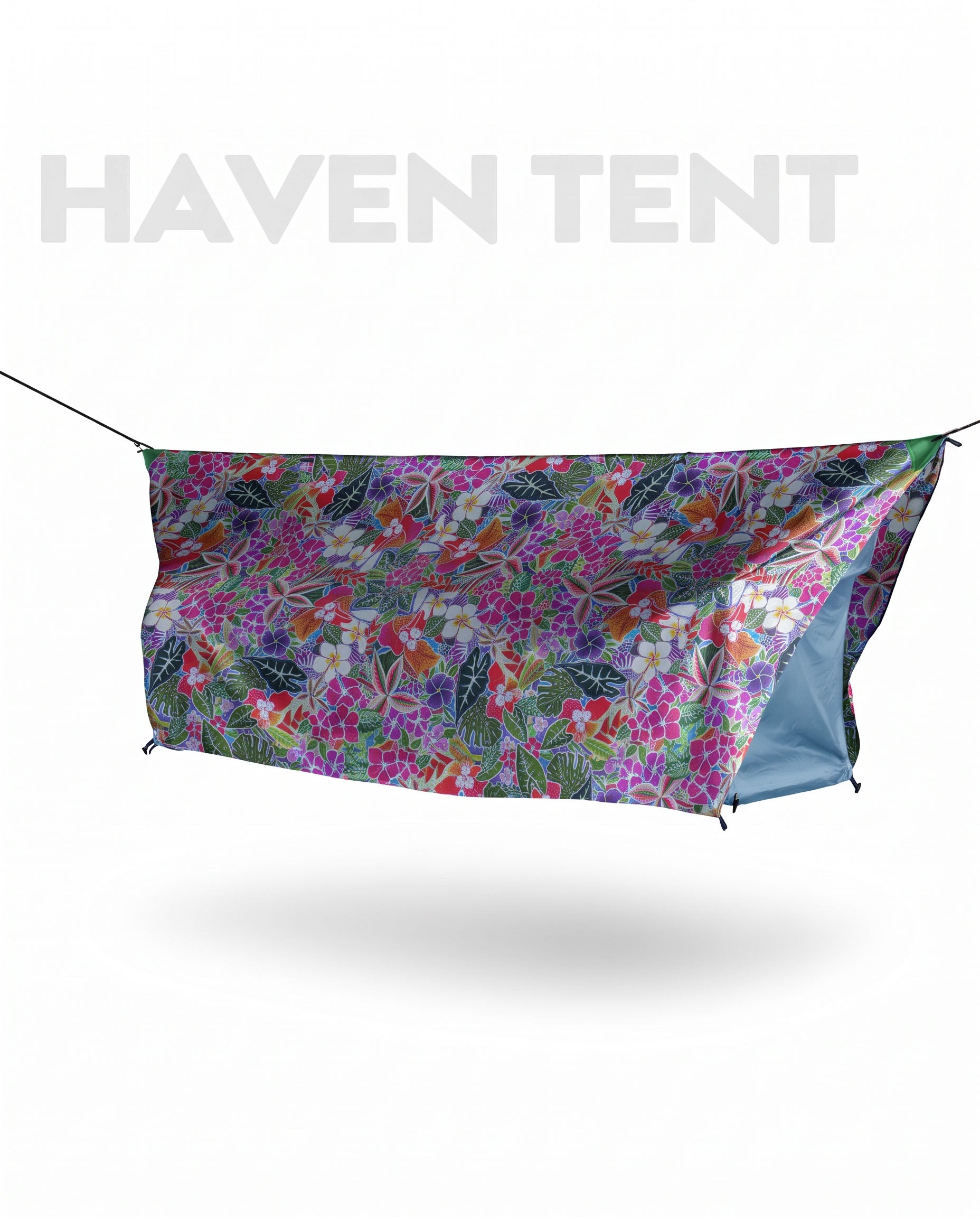 variant--Hammok Color:Sky Blue+Rainfly:Kauai