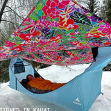 variant--Hammok Color:Sky Blue+Rainfly:Kauai