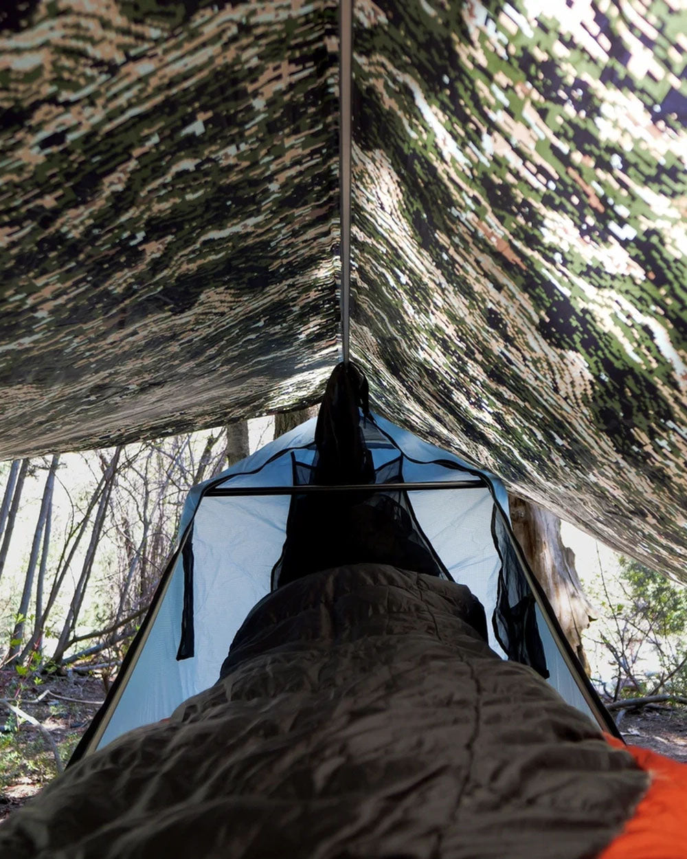 variant--Hammok Color:Sky Blue+Rainfly:Realtree Timber Camo