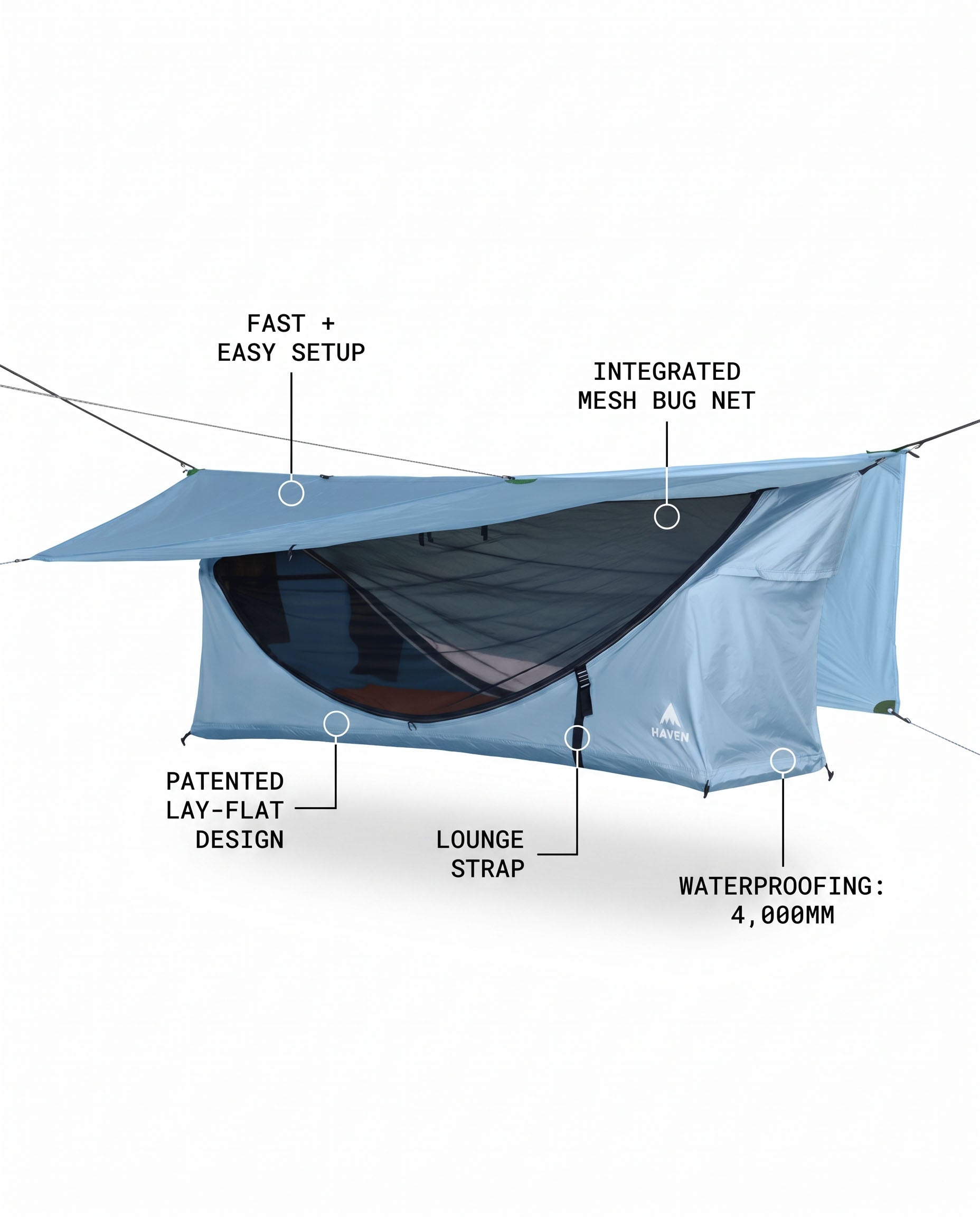 variant--Hammok Color:Sky Blue+Rainfly:Sky Blue