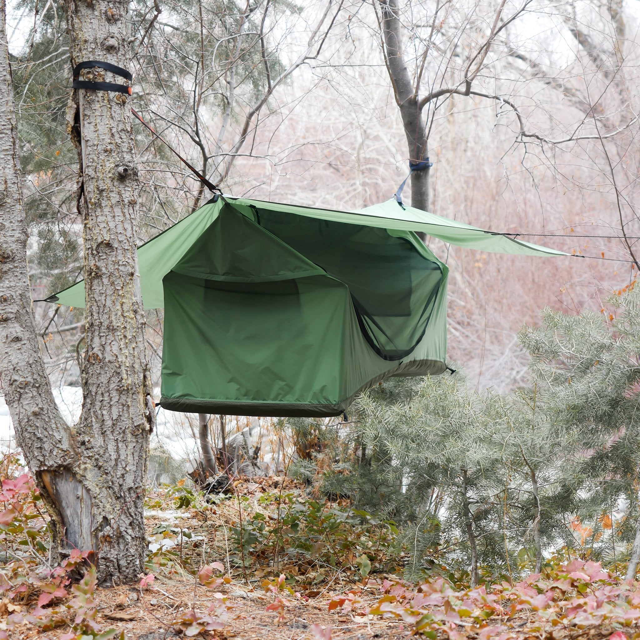 ヘブンテント Haven Tent  スタンダード　フォレストグリーン野営